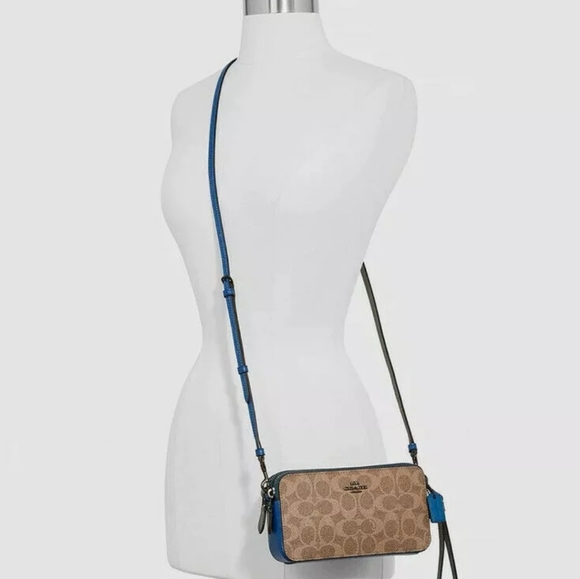 SOLD Coach crossbody Kira denim bag - Picture 4 of 4